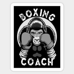 Gorilla Boxing Coach Sticker